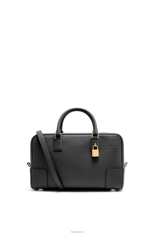 Loewe чанта Amazon 28 от телешка кожа напа F84B8141 Жени черен