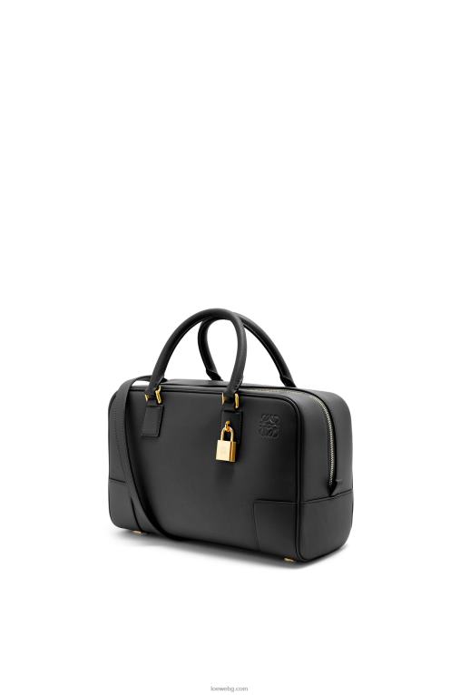 Loewe чанта Amazon 28 от телешка кожа напа F84B8141 Жени черен