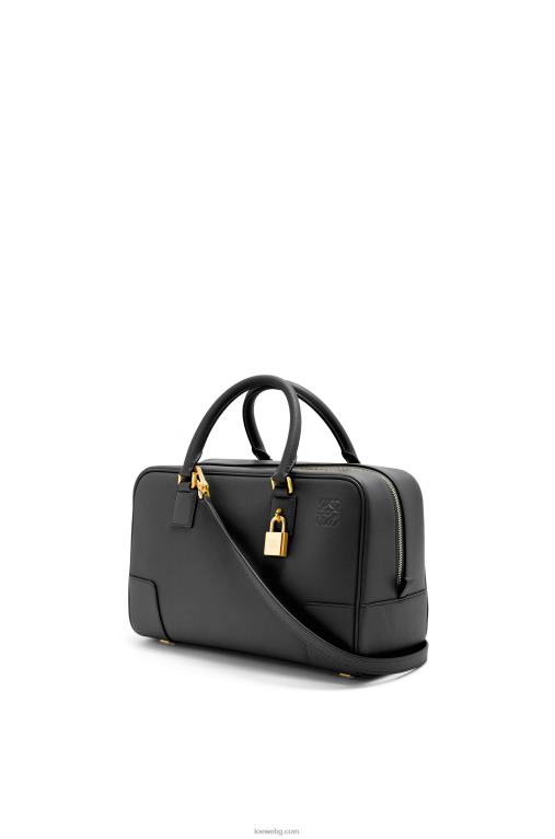 Loewe чанта Amazon 28 от телешка кожа напа F84B8141 Жени черен