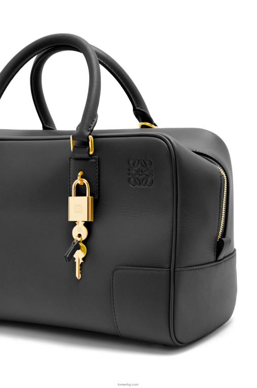 Loewe чанта Amazon 28 от телешка кожа напа F84B8141 Жени черен