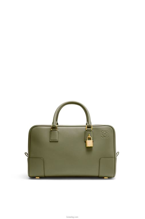 Loewe чанта Amazon 28 от телешка кожа напа F84B8156 Жени авокадо зелено