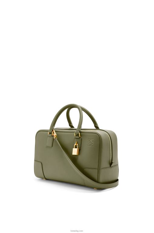 Loewe чанта Amazon 28 от телешка кожа напа F84B8156 Жени авокадо зелено