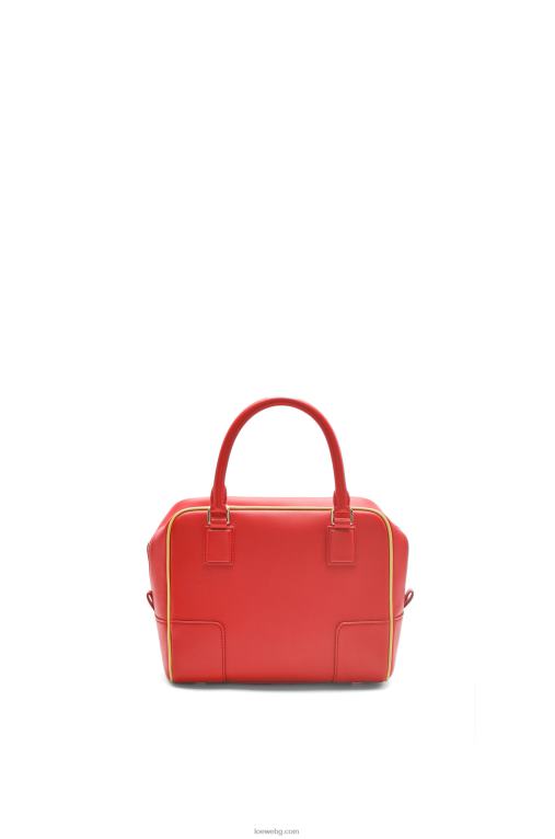 Loewe чанта witch of the waste Amazona 19 от телешка кожа напа F84B8193 Жени червен