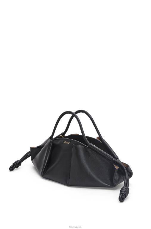 Loewe чанта paseo от лъскава телешка кожа напа F84B8538 Жени черен