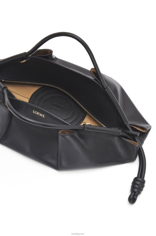 Loewe чанта paseo от лъскава телешка кожа напа F84B8538 Жени черен