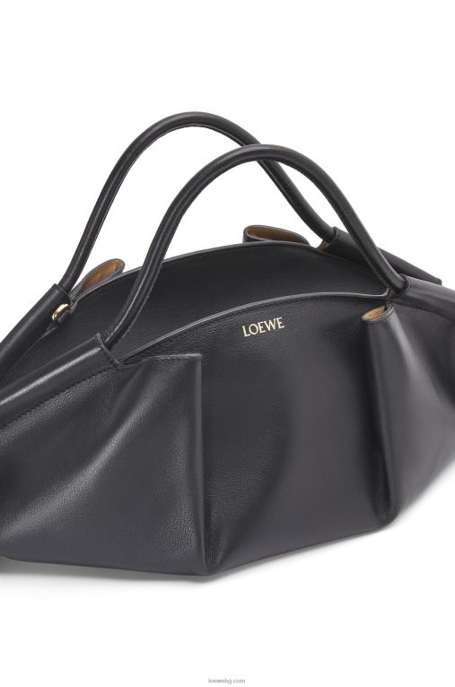 Loewe чанта paseo от лъскава телешка кожа напа F84B8538 Жени черен
