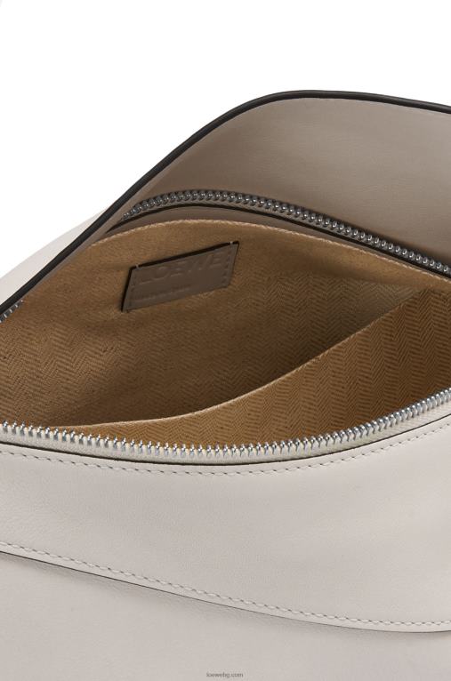 Loewe пъзел hobo чанта от телешка кожа напа F84B8438 Жени призрак