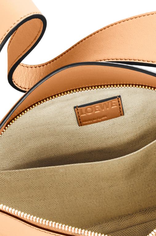 Loewe пъзел hobo чанта от телешка кожа напа F84B8473 Жени топла пустиня