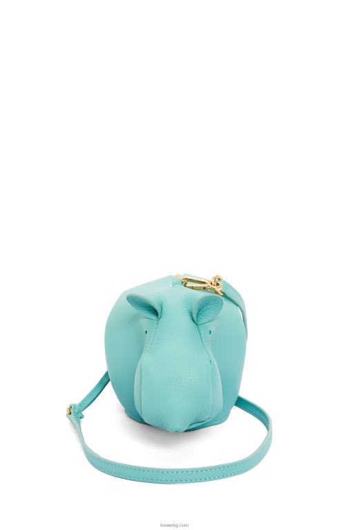 Loewe чанта за хипопотам от класическа телешка кожа F84B8392 Жени пресен джоджен