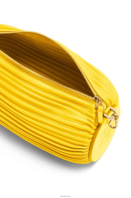 Loewe калъф за гривна от телешка кожа напа F84B8589 Жени лимон