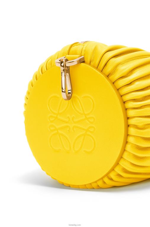 Loewe калъф за гривна от телешка кожа напа F84B8589 Жени лимон