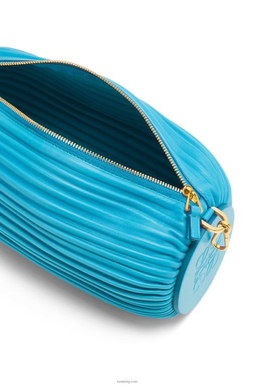 Loewe калъф за гривна от телешка кожа напа F84B8591 Жени циан