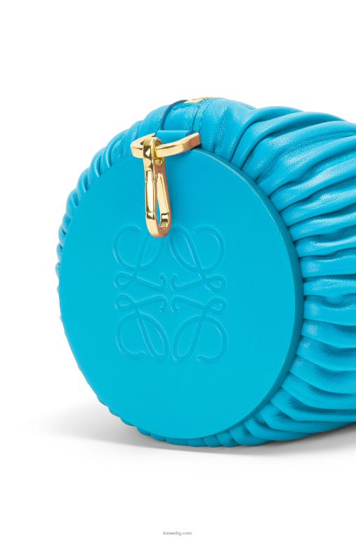 Loewe калъф за гривна от телешка кожа напа F84B8591 Жени циан