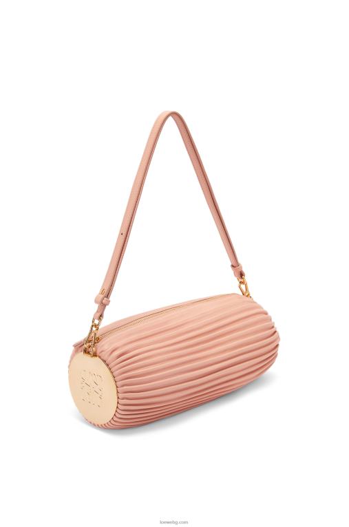 Loewe калъф за гривна от телешка кожа напа и месинг F84B8618 Жени бледо розово