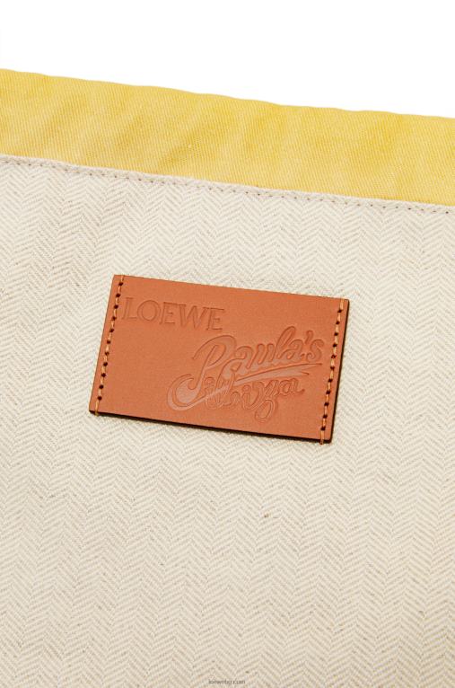 Loewe платнена торбичка с шнур за копър F84B8630 Жени оранжево
