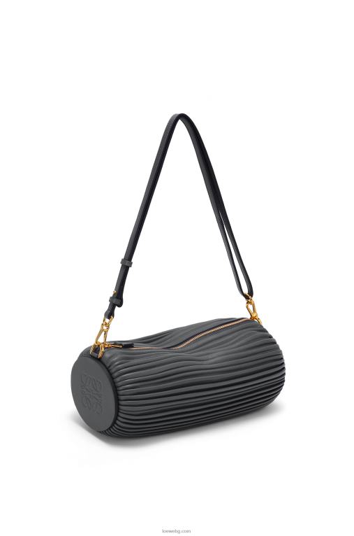 Loewe торбичка за гривна от плисирана напа F84B8632 Жени черен