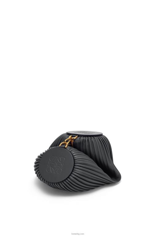 Loewe торбичка за гривна от плисирана напа F84B8632 Жени черен