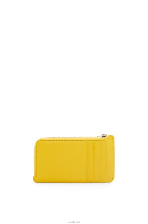 Loewe голяма поставка за монети от класическа телешка кожа F84B81331 Жени жълто
