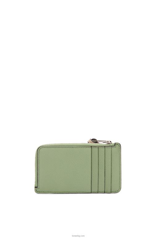 Loewe картодържател за монети от мека зърнеста телешка кожа F84B81338 Жени розмарин/тен