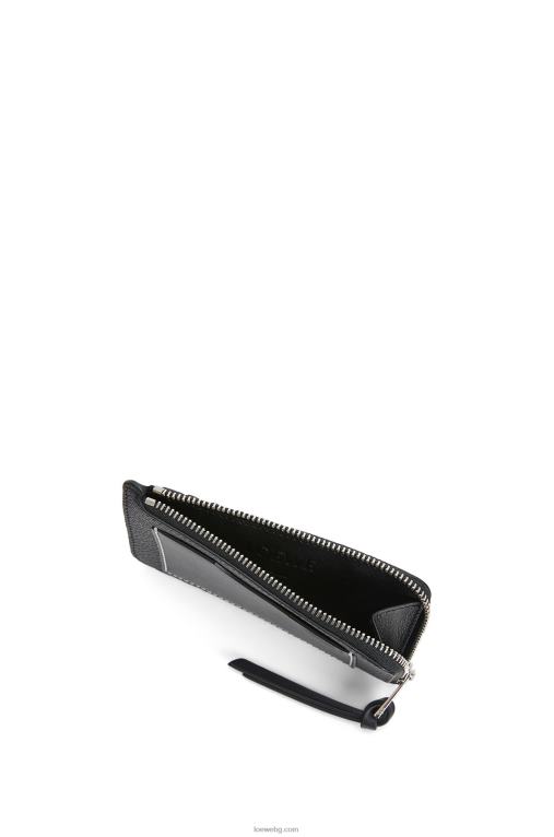 Loewe картодържател за монети от мека зърнеста телешка кожа F84B81339 Жени черен