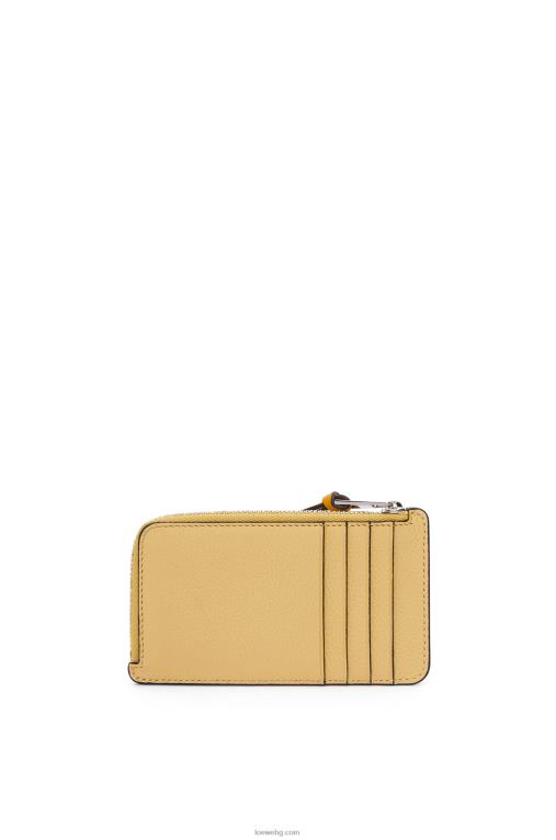 Loewe картодържател за монети от мека зърнеста телешка кожа F84B81341 Жени тъмно масло/лилаво