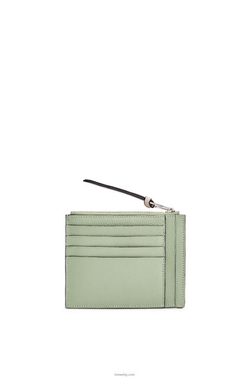 Loewe картодържател за големи монети от мека зърнеста телешка кожа F84B81354 Жени розмарин/тен