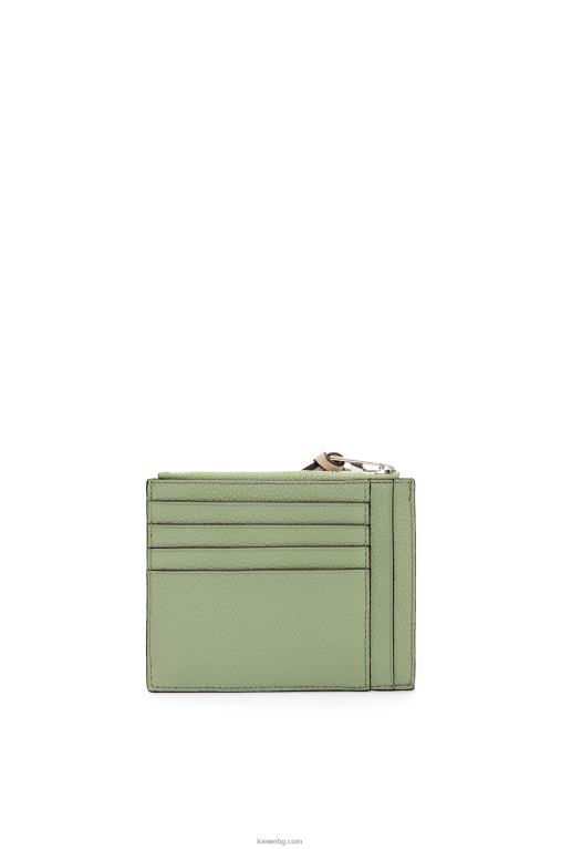 Loewe картодържател за големи монети от мека зърнеста телешка кожа F84B81354 Жени розмарин/тен