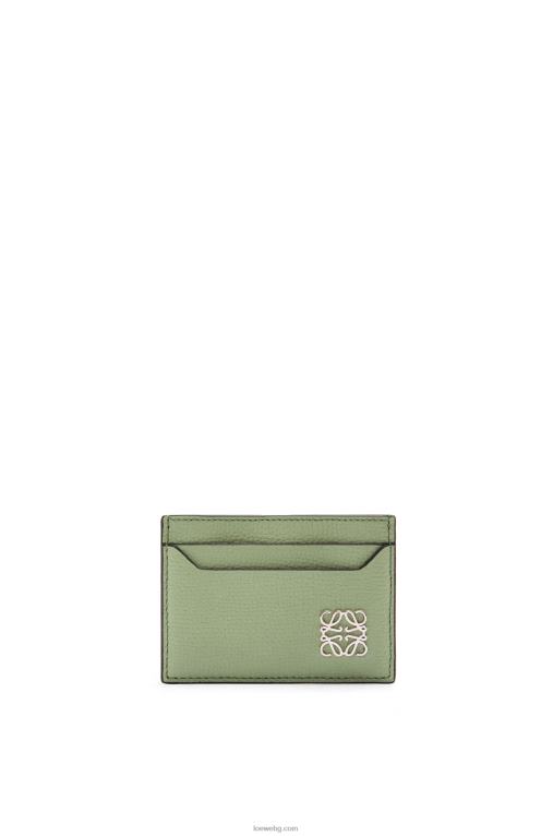 Loewe обикновен картодържател с анаграми от телешка кожа с камъчета F84B81355 Жени розмарин