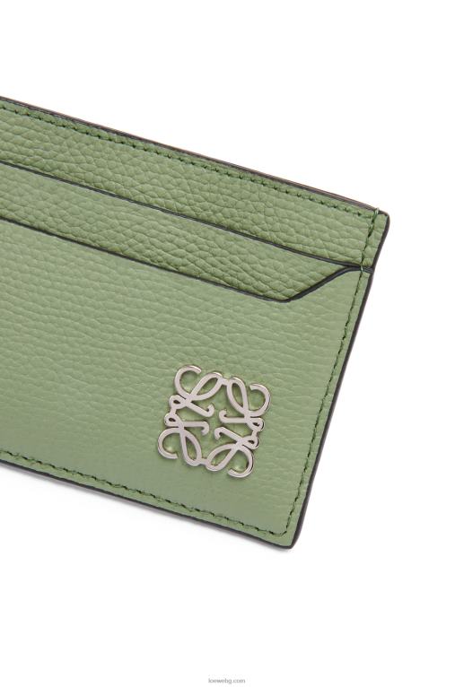 Loewe обикновен картодържател с анаграми от телешка кожа с камъчета F84B81355 Жени розмарин