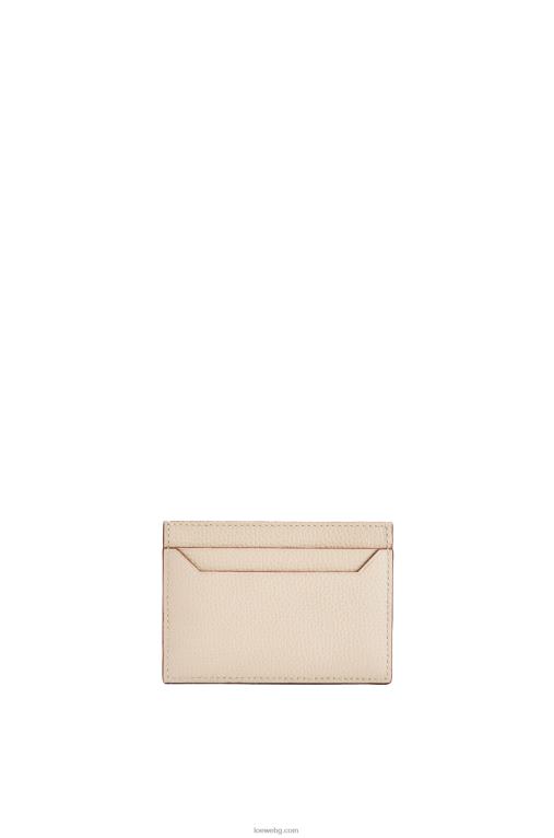 Loewe обикновен картодържател с анаграми от телешка кожа с камъчета F84B81356 Жени светъл призрак