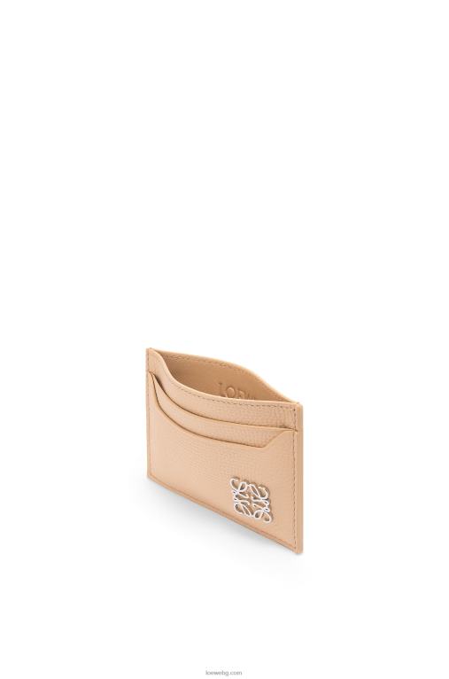 Loewe обикновен картодържател с анаграми от телешка кожа с камъчета F84B81403 Жени голо
