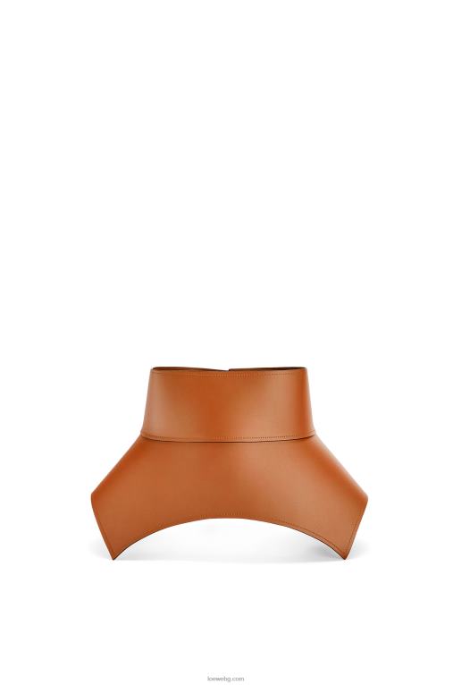 Loewe Оби колан от напа F84B81153 Жени тен