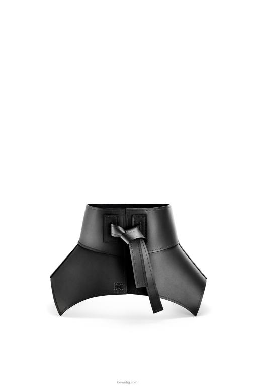 Loewe Оби колан от напа F84B81154 Жени черен