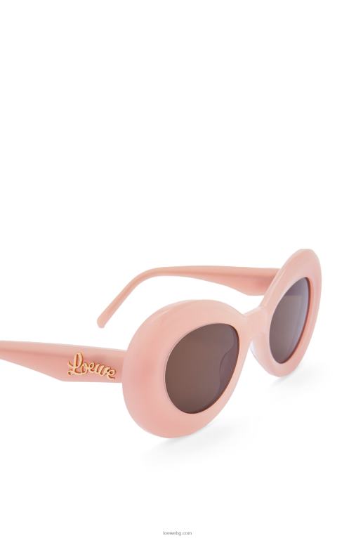 Loewe слънчеви очила с крила от ацетат F84B81434 Жени светло розово