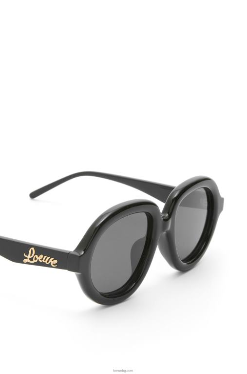 Loewe авиаторски слънчеви очила от ацетат F84B81485 Жени черен