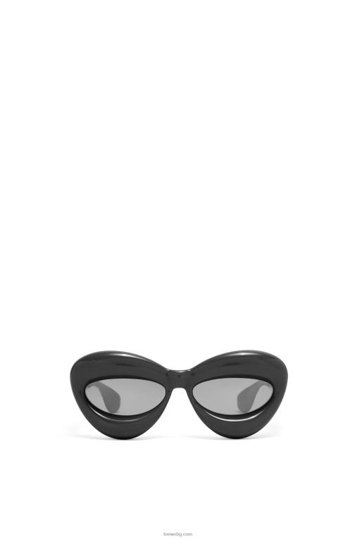 Loewe напомпани найлонови слънчеви очила тип cateye F84B81423 Жени черен