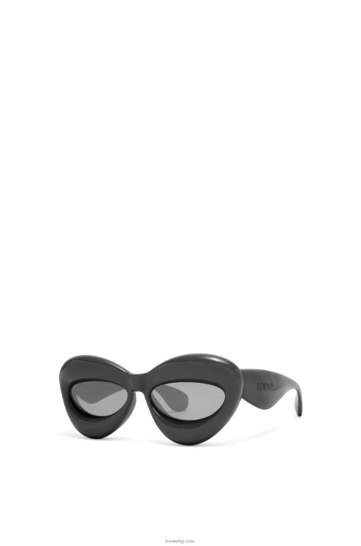 Loewe напомпани найлонови слънчеви очила тип cateye F84B81423 Жени черен