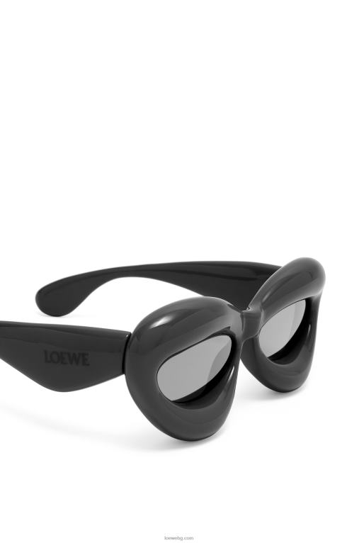 Loewe напомпани найлонови слънчеви очила тип cateye F84B81423 Жени черен