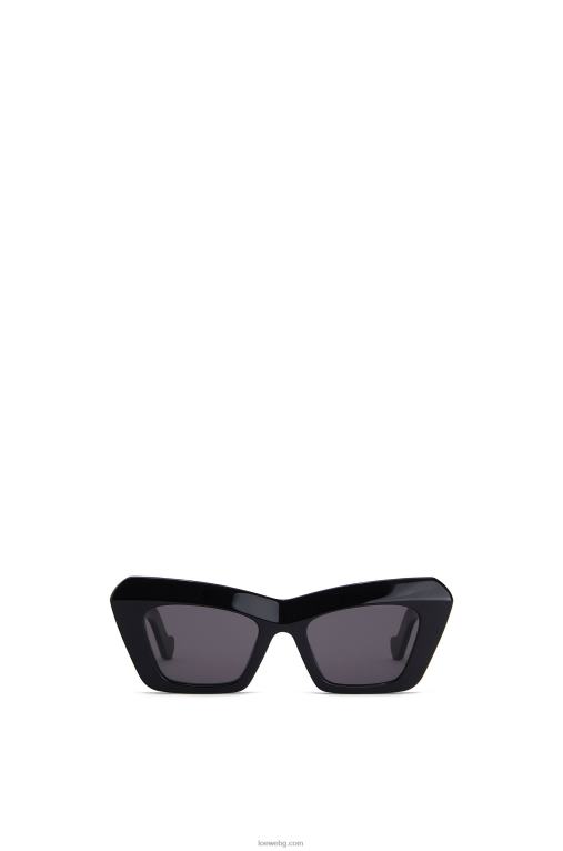 Loewe слънчеви очила cateye в ацетат F84B81478 Жени черен