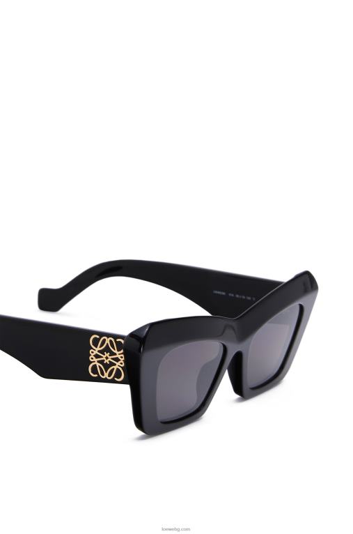 Loewe слънчеви очила cateye в ацетат F84B81478 Жени черен