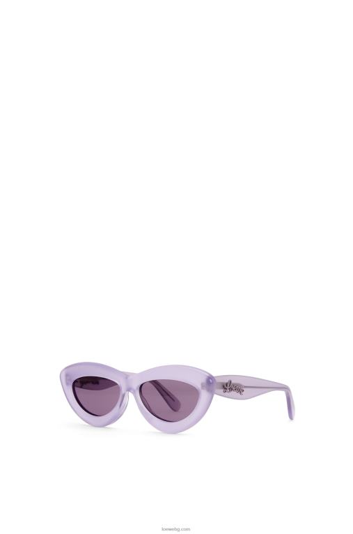 Loewe слънчеви очила cateye в ацетат F84B81508 Жени люляк