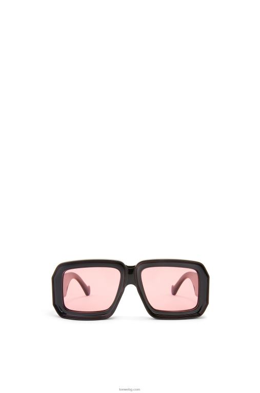 Loewe paula's ibiza гмуркане в маска слънчеви очила F84B81471 Жени лъскаво черно