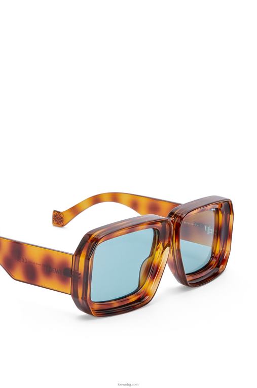 Loewe paula's ibiza гмуркане в маска слънчеви очила F84B81472 Жени лека Хавана