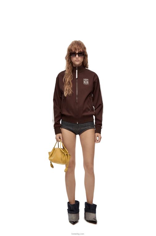 Loewe еластични слипове от деним F84B81185 Жени необработен деним
