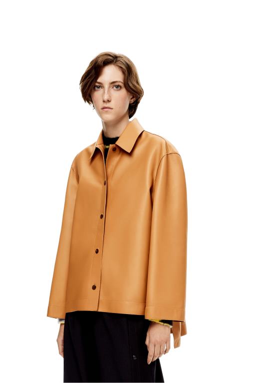 Loewe риза-туника от напа F84B8937 Жени топла пустиня