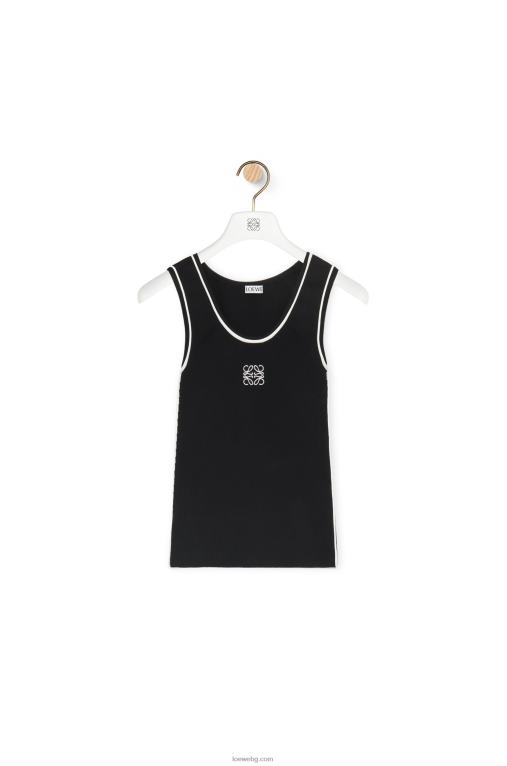 Loewe потник от вискоза F84B8939 Жени черен