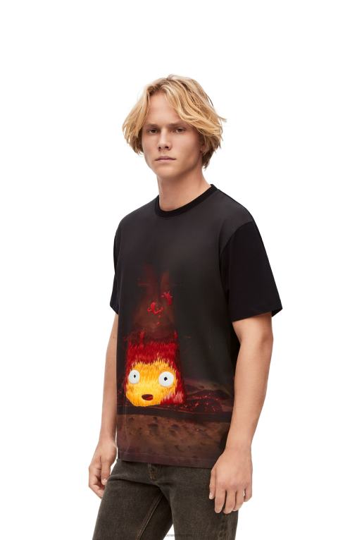 Loewe памучна тениска Calcifer F84B8830 Жени многоцветен