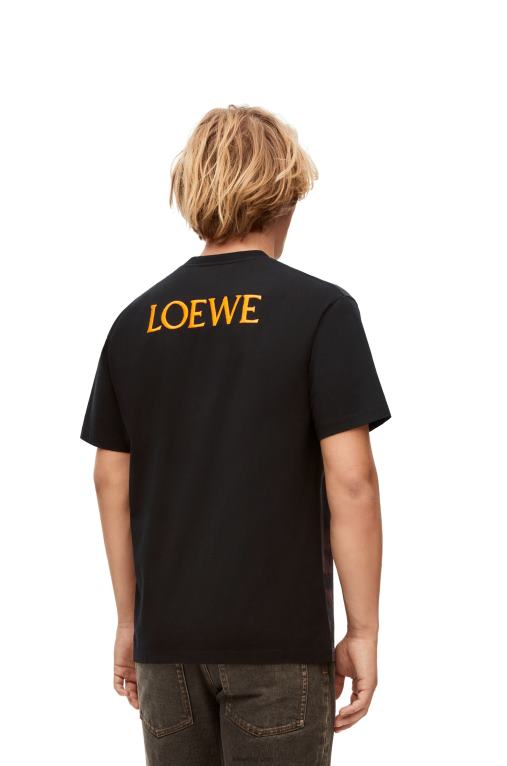 Loewe памучна тениска Calcifer F84B8830 Жени многоцветен