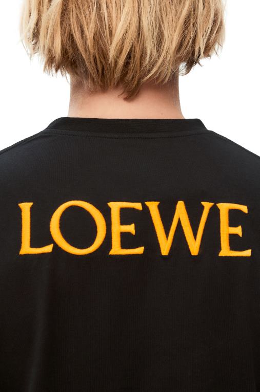 Loewe памучна тениска Calcifer F84B8830 Жени многоцветен