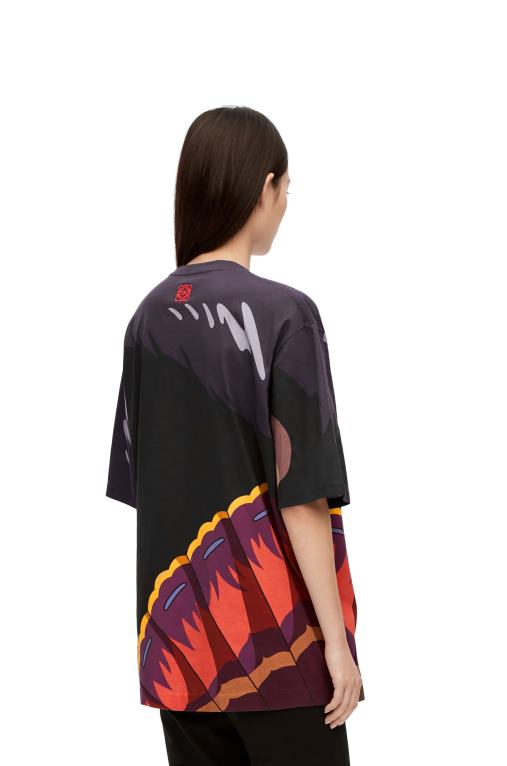 Loewe памучна тениска witch of the waste F84B8834 Жени многоцветен